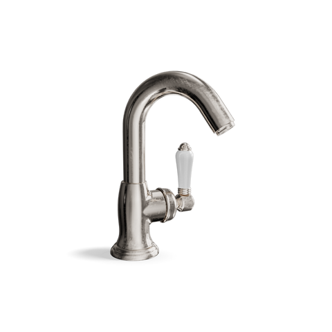 Single-Hole Basin Tap — Gooseneck Spout | Classico