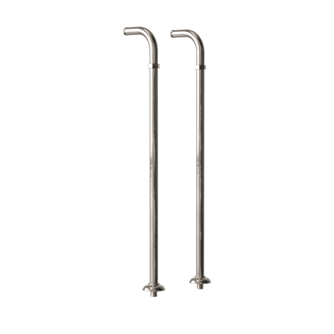 Vertical Stand Pipes (Pair) — Convert 1401/1441 to Freestanding Bath Filler | Classico
