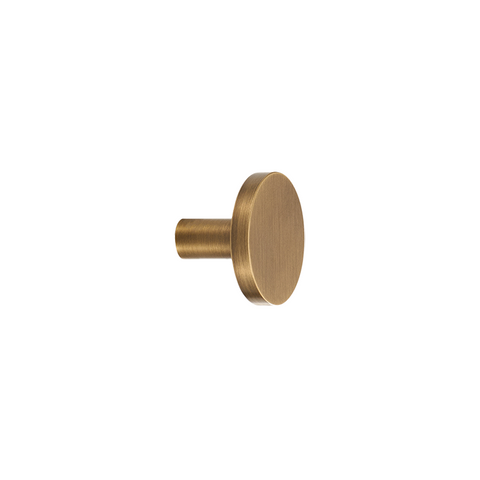 Nova Solid Brass Hook | Bronze