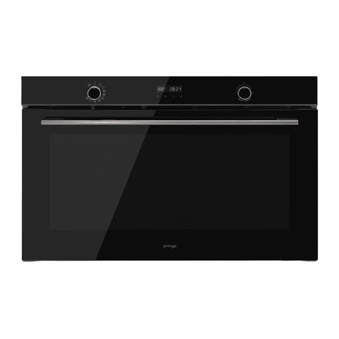 Omega 90 × 60cm 10 Function Oven with AirFry, Midnight