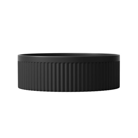 Oxford Above Counter Basin 395mm Matte Black