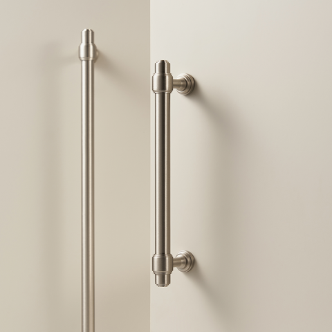 Orson Solid Brass Handle | Satin Nickel