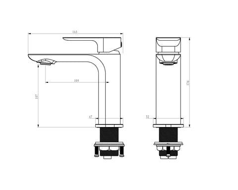 Oskar Basin Mixer