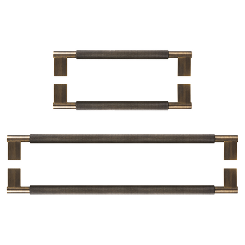 Pedro Double-Sided Solid Brass Entry Pull | Bronze