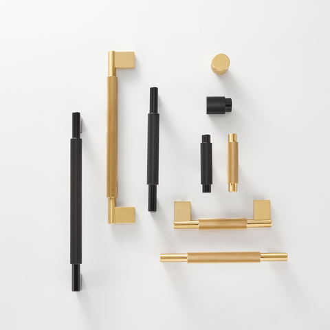 Pedro Solid Brass Handle | Satin Brass XS-L