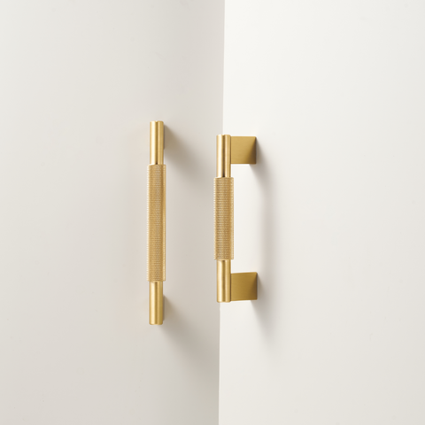 Pedro Solid Brass Handle | Satin Brass XS-L