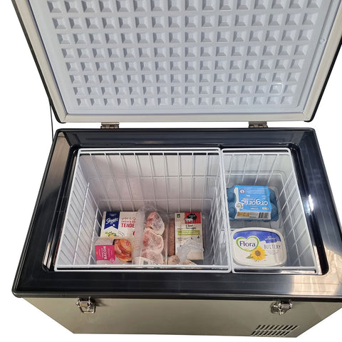 Portable Camping Multi Purpose Fridge Freezer 12 - 24 & 240V - 60Litre - Model SK-BDC60