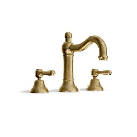 3-Hole Basin Mixer — Traditional Column Spout | Classic Provincial