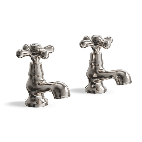 Basin Pillar Taps (Pair) — Traditional | Classic Provincial