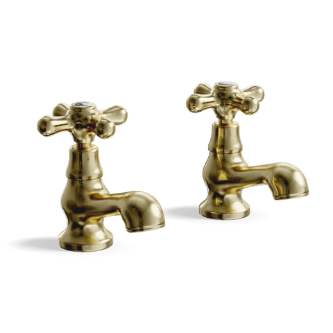 Basin Pillar Taps (Pair) — Traditional | Classic Provincial