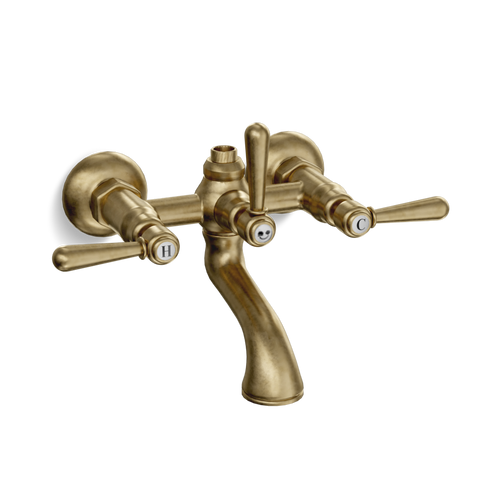Wall-Mounted Bath Set for Column Shower — Traditional | Classic Provincial
