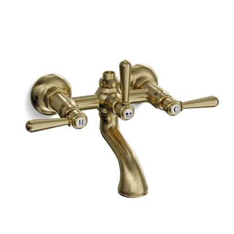Wall-Mounted Bath Set for Column Shower — Traditional | Classic Provincial