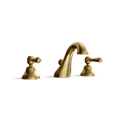 3-Hole Basin Tap — Swan-Neck Spout | Classic Provincial