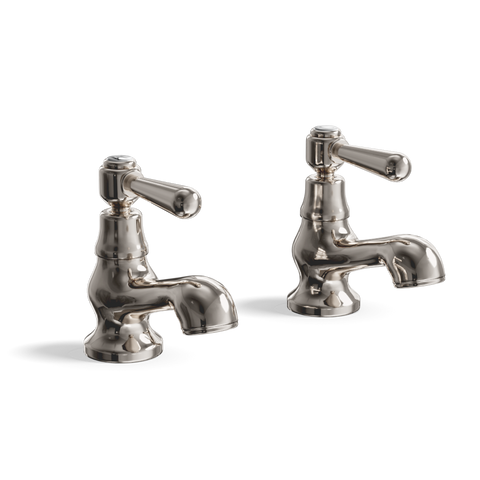 Basin Pillar Taps (Pair) — Traditional | Classic Provincial