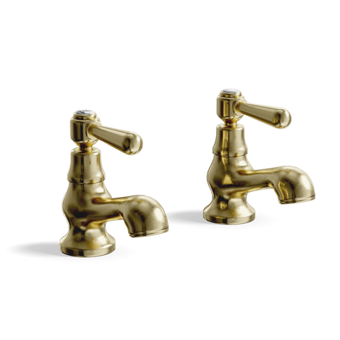 Basin Pillar Taps (Pair) — Traditional | Classic Provincial