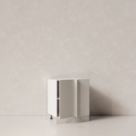 Floor Cabinet – Adjustable Corner – Single Door