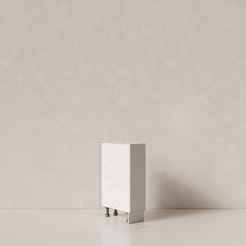 Floor Cabinet Shallow – Single Door – Right Hinge