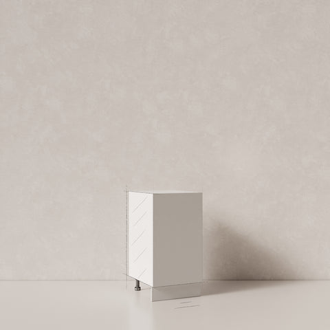 Floor Cabinet Shallow – Single Door – Right Hinge