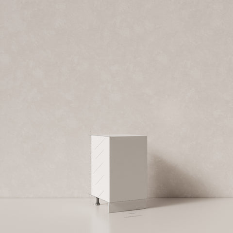 Floor Cabinet Shallow – Single Door – Right Hinge