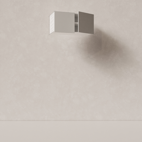 Overhead Fridge Cabinet – Double Door