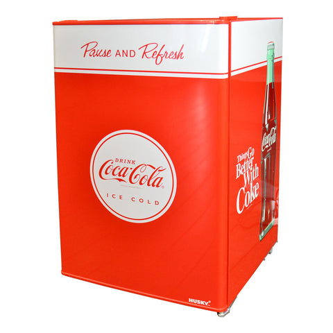 130L Coca-Cola Branded Solid Door Bar Fridge (CKK130-167-AU-HU.1)