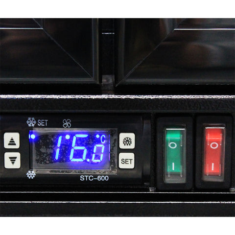 Rhino Night Club Quiet Running Multi LED Light Coloured Bar Fridge - Model SG2H-NQ