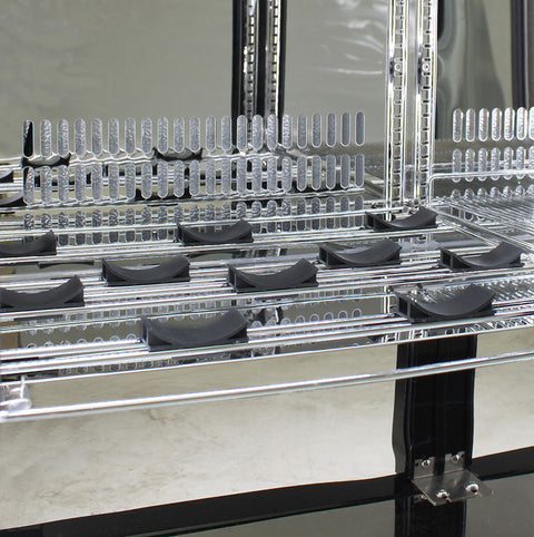 Commercial Glass 3 Door Under Bench Bar Fridge Energy Efficient With LG Compressor - Model SG3H-B