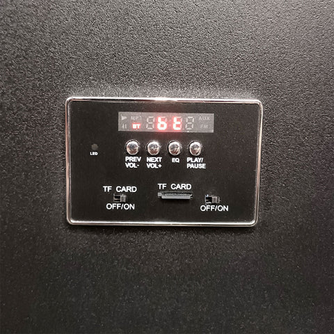 Round Shaped Bar Fridge With Blue Tooth And Speakers Makes A Great Gift Idea - Model RF-42