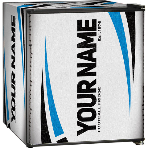 Rugby Design Mini Bar Fridge - 6 Colour Ways to Choose from - Add Your Own Name - Model BC46B2-RUGBY