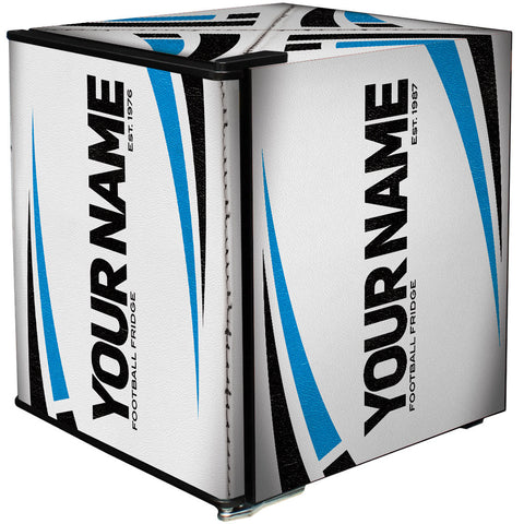 Rugby Design Mini Bar Fridge - 6 Colour Ways to Choose from - Add Your Own Name - Model BC46B2-RUGBY