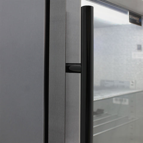 Schmick 304 Stainless Steel Bar Fridge Tropical Rated With Heated Glass and Triple Glazing - Model SK118L-SS
