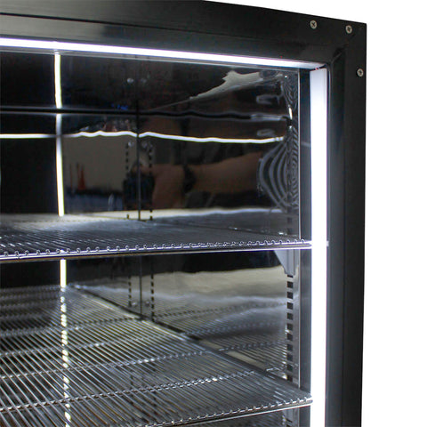 Schmick Quiet Running Front Venting Under Bench Solid Stainless Door Bar Fridge - Model SK156L-SD