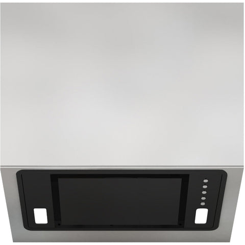 520Mm Onboard Undermount Rangehood – Black Glass Finish