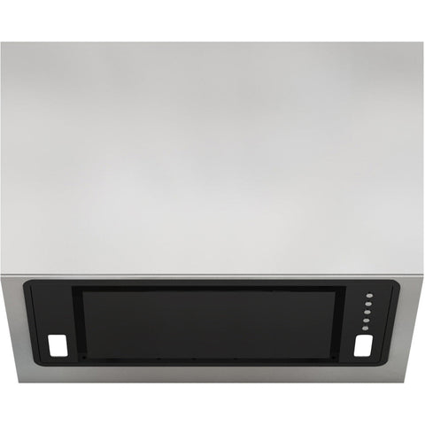 850mm Onboard Undermount Rangehood – Black Glass Finish