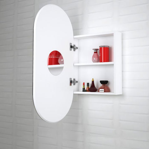 NOOSA White Shaving Cabinet 900mm with Optional LED