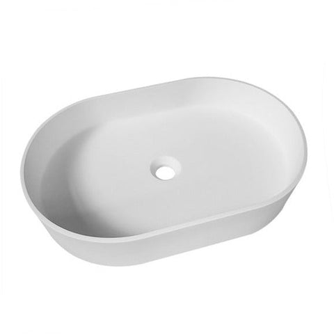 NOOSA Matte White Basin (Oval: 580x350x135)