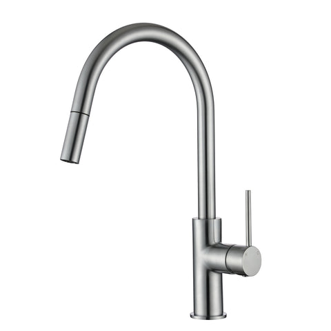 STRM005BC – Star Mini Pull-Out Kitchen Mixer – Brushed Chrome
