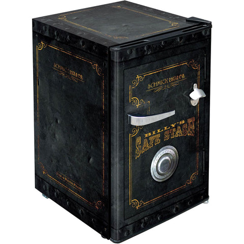 Retro Safe Design Mini Bar Fridge 70 Litre Schmick Brand With Opener - Model BC70B-SAFE