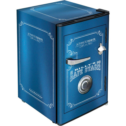 Retro Safe Design Mini Bar Fridge 70 Litre Schmick Brand With Opener - Model BC70B-SAFE