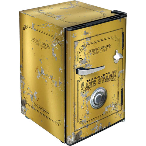 Retro Safe Design Mini Bar Fridge 70 Litre Schmick Brand With Opener - Model BC70B-SAFE