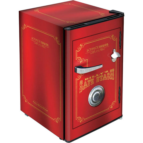 Retro Safe Design Mini Bar Fridge 70 Litre Schmick Brand With Opener - Model BC70B-SAFE