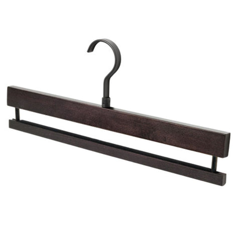 Night Trouser Hanger Wenge/Grey External Dimensions: 390 x 170 mm Finish: Wenge/ Grey NOTE: Available 4-6 weeks from order placement. Hafele