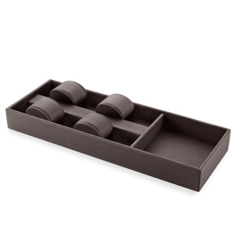 Night Watch Tray External Dimensions (W x D x H): 150mm x 410mm x 50 mm Finish: Moka BrownElephant GreyTaupe NOTE: Available 4-6 weeks from order placement. Hafele