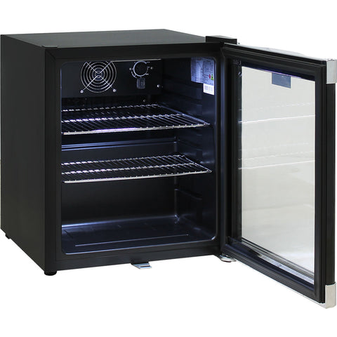 Schmick Tropical Glass Door Mini Bar Fridge 50Litre - Model HUS-SC50B