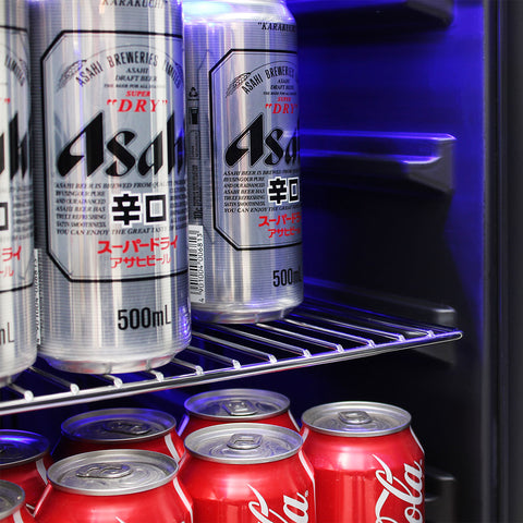 Under Bench Beer And Wine Dual Zone Bar Fridge - Model JC165