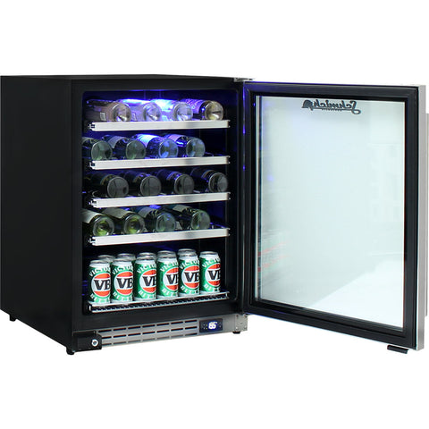 Schmick Under Bench Glass Door Wine Fridge Triple Glazed - Model JC132W