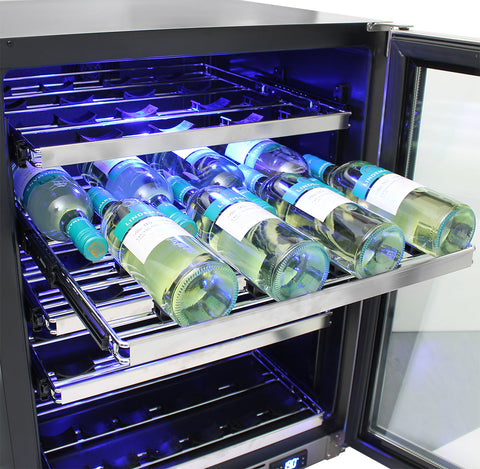 Schmick Under Bench Beer And Wine Fridge Combination - Model JC132-Combo (2 units)