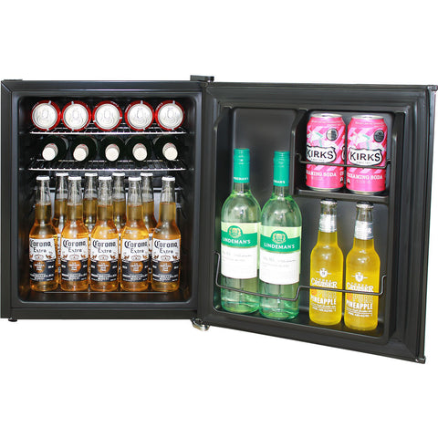 Funky Basketball Design Mini Bar Fridge With Handle And Opener - Add Your Name - Model BC46B-BB