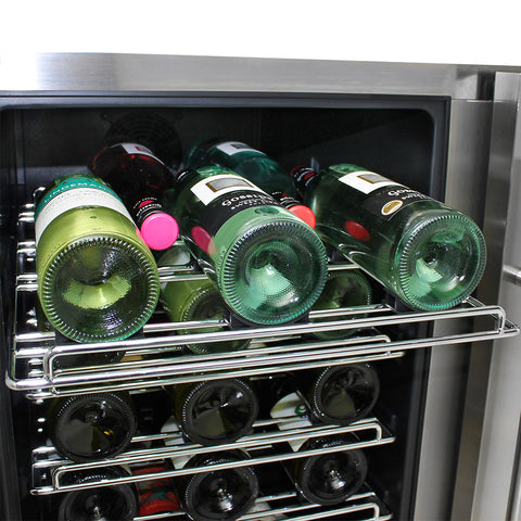 Schmick Twin Zone Beer And Wine Bar Fridge - Model JC190-SS