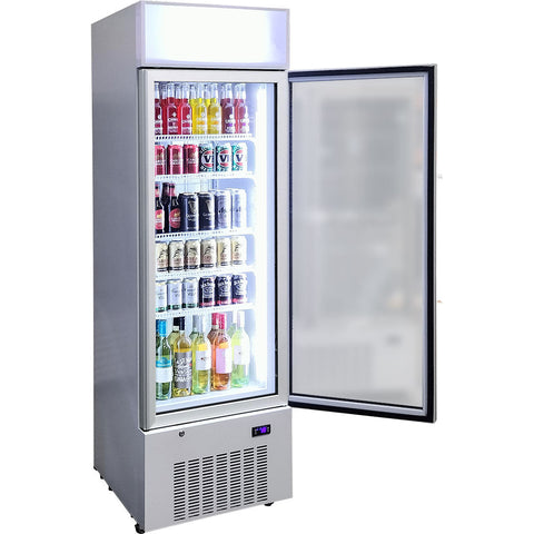 Schmick Upright 1 Door Commercial Glass Door Refrigerator Model HUS-C5